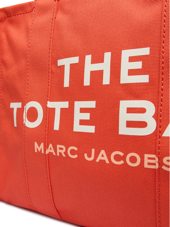 Marc Jacobs Ročna torba Marc Jacobs The Canvas Large Tote Bag M0016156 Oranžna