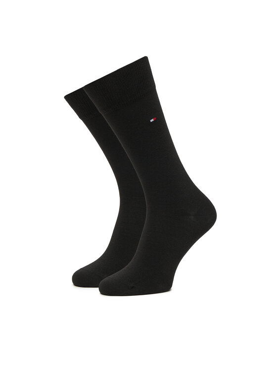 Tommy Hilfiger Șosete lungi Tommy Hilfiger 701241159 Negru
