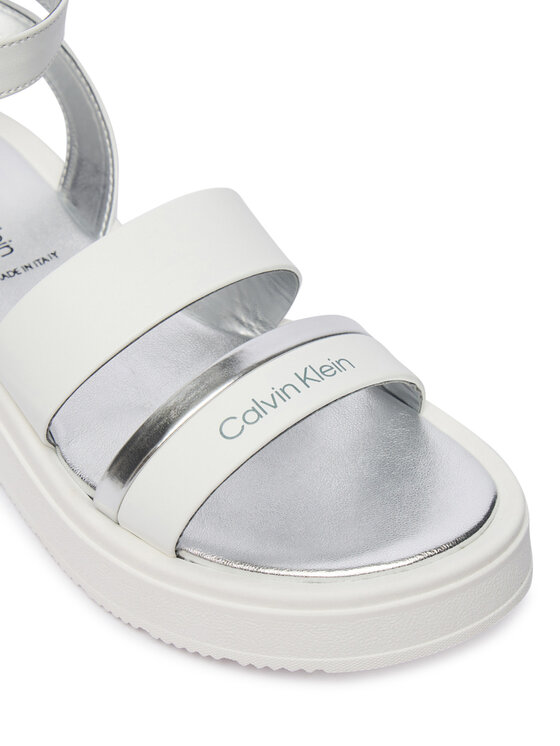 Calvin Klein Sandali Calvin Klein Velcro Sandal V4A2-83261-0326 D Bela