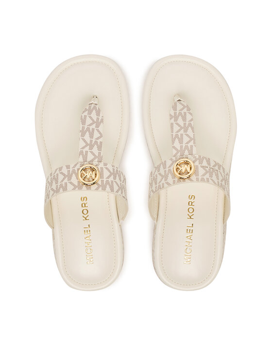MICHAEL Michael Kors В'єтнамки MICHAEL Michael Kors Koya Flip Flap 40R6KOFA2B Кремовий