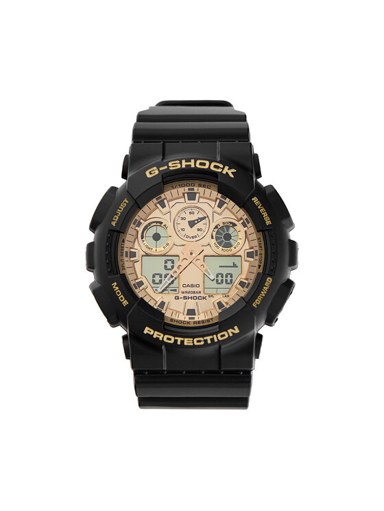 G-Shock Годинник G-Shock GA-100GGB-1A9ER Чорний