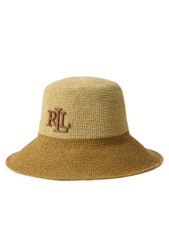 LAUREN RALPH LAUREN Καπέλο LAUREN RALPH LAUREN 454P14399002 Σκούρο μπεζ