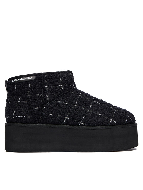 KARL LAGERFELD Cizme de zăpadă KARL LAGERFELD Thermo KL48523A Negru