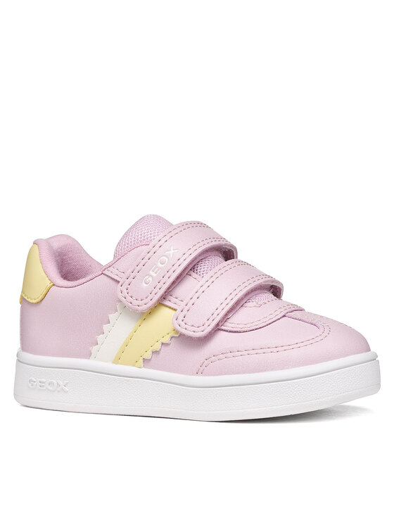 Geox Snīkeri Geox B Eclyper Girl B665MA 000BC CE82M Gaiši rozā