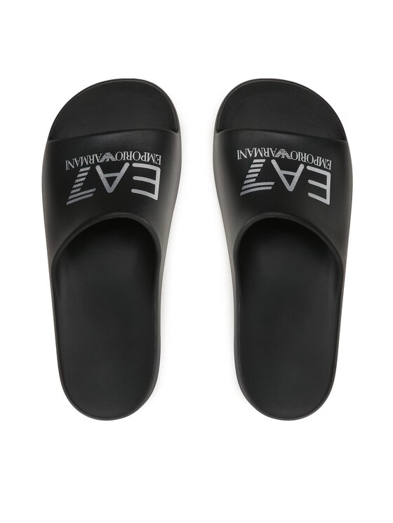 EA7 Emporio Armani Чехли EA7 Emporio Armani XBP008 XK337 N763 Черен