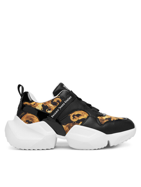 Versace Jeans Couture Снікерcи Versace Jeans Couture 80VA3SU7 ZSE19 G89 Чорний