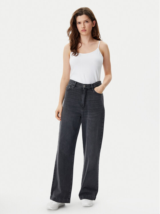 Gap Gap Топ 701570-01 Білий Slim Fit