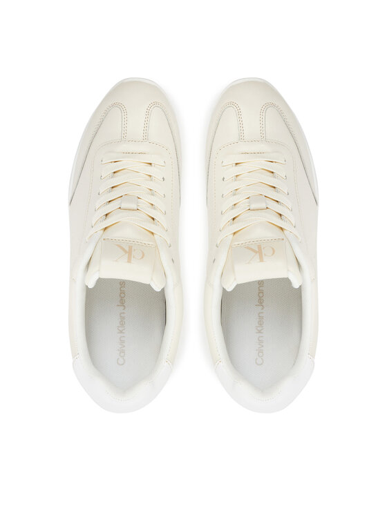 Calvin Klein Jeans Zapatillas Calvin Klein Jeans Low Profile Runner YW0YW01751 Écru