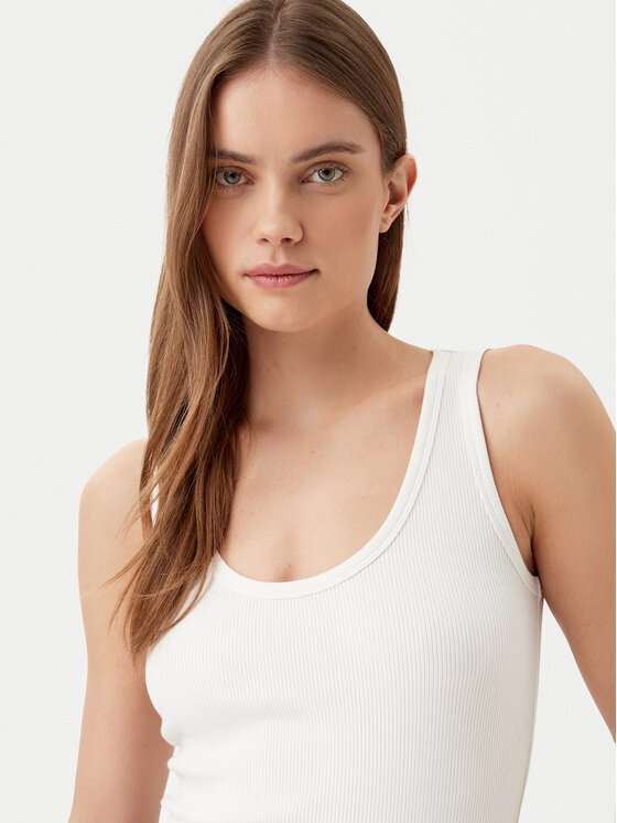 Calvin Klein Calvin Klein Felső K20K208246 Fehér Slim Fit