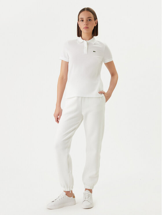 Lacoste Lacoste Polo marškinėliai PF7839 Balta Classic Fit