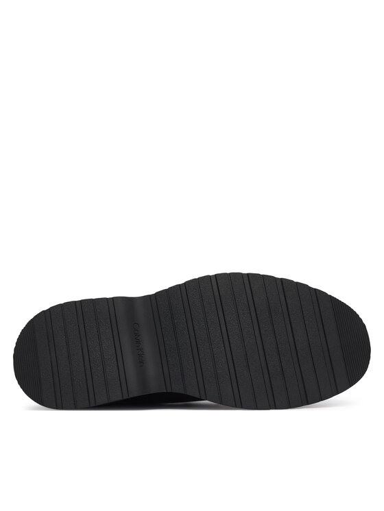 Calvin Klein Обувки Calvin Klein Combat Hiking Shoe Mix Mat Wl HM0HM02248 Черен