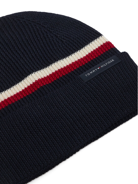 Tommy Hilfiger Čiapka Tommy Hilfiger AM0AM14534 Tmavomodrá