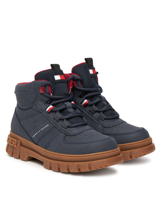 Tommy Hilfiger Ghete Tommy Hilfiger T3X5-34129-1696 S Bleumarin