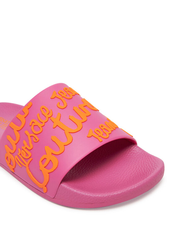 Versace Jeans Couture Шльопанці Versace Jeans Couture 78VA3SQ1 Рожевий