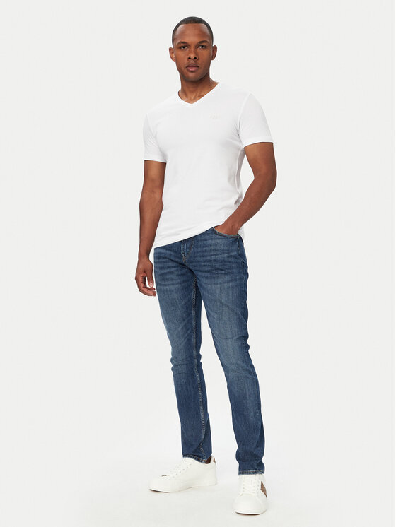 Guess Guess Camiseta M6YI32 K3735 Blanco Extra Slim Fit