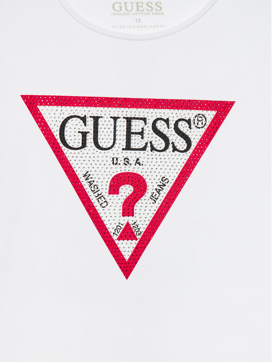 Guess Guess Футболка J2YI51 K6YW1 Білий Regular Fit