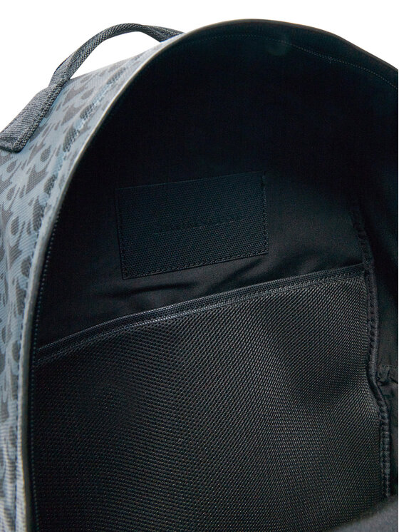 Calvin Klein Jeans Раница Calvin Klein Jeans Matte Aop Center Zip Bp 43 LV04G3112G Черен