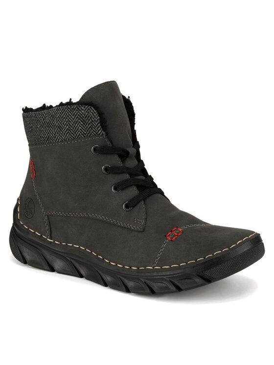 Rieker Μποτίνια Rieker 55031-45 Γκρι