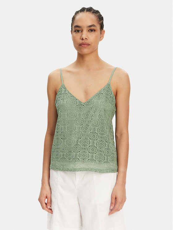 Vero Moda Vero Moda Топ Maya 10325031 Зелений Regular Fit