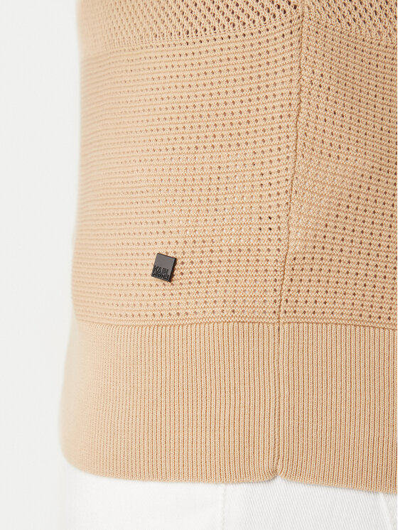 KARL LAGERFELD KARL LAGERFELD Polo 655009 562301 Beis Regular Fit