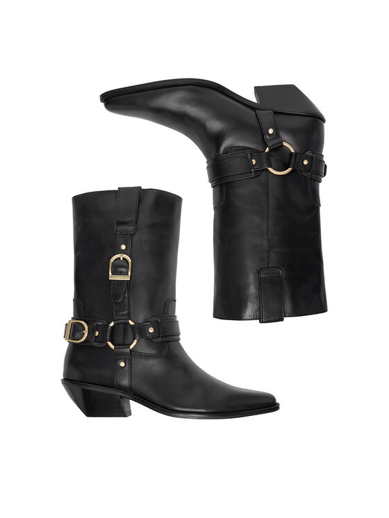 Badura Kovbojské topánky Badura EO-CELINE-121862 Čierna