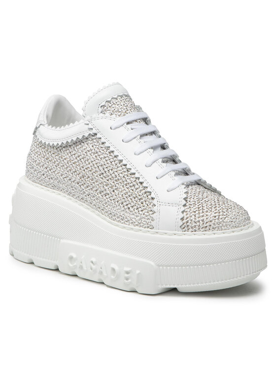 Casadei Sneakersy Casadei 2X913U0701C18029999 Biały