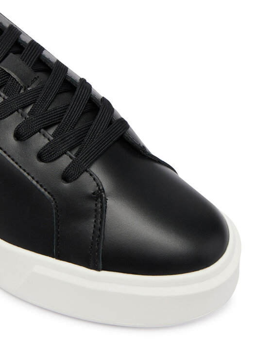 Calvin Klein Superge Calvin Klein Basket Cupsole Laceup Lth Ml YM0YM01460 Črna