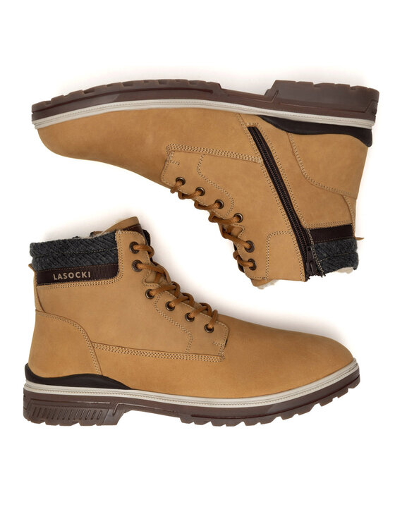 Lasocki Outdoorová obuv Lasocki KASTOR-01 MI24 Hnedá