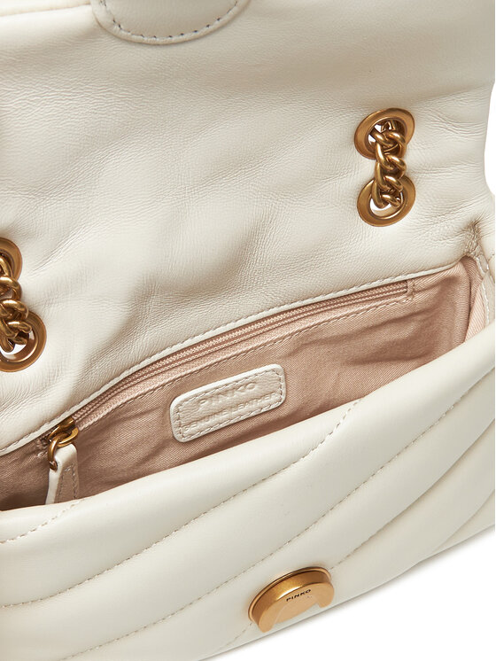 Torbica PINKO Love Baby Puff C PE 23 PLT 100040 A0F2 Écru | Ecipele.hr