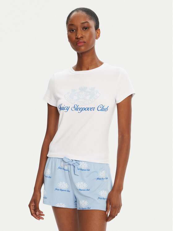 Juicy Couture Juicy Couture Pijama Sleepover Club JCLPJ225501 Celeste Regular Fit