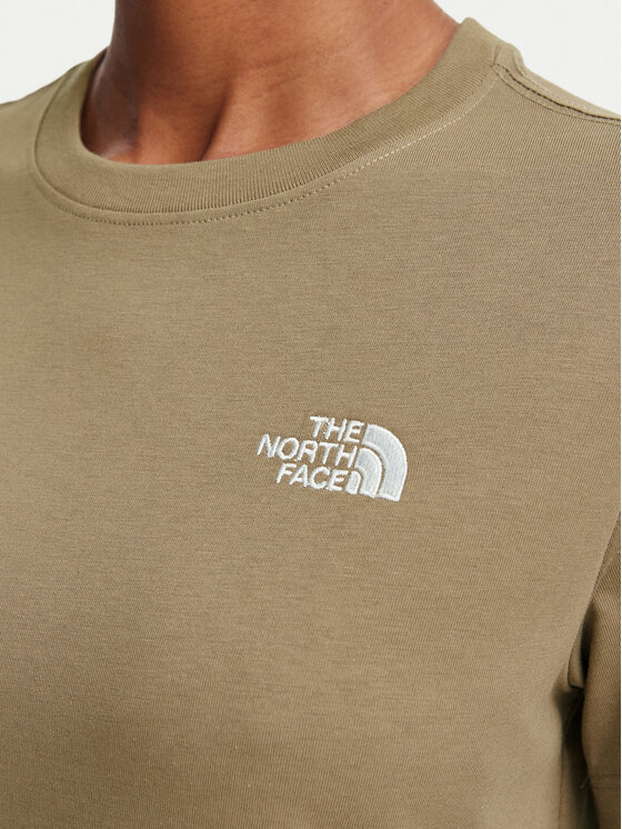 The North Face The North Face Camiseta Evolution Simple Dome Slm NF0A8FX7 Marrón claro Regular Fit