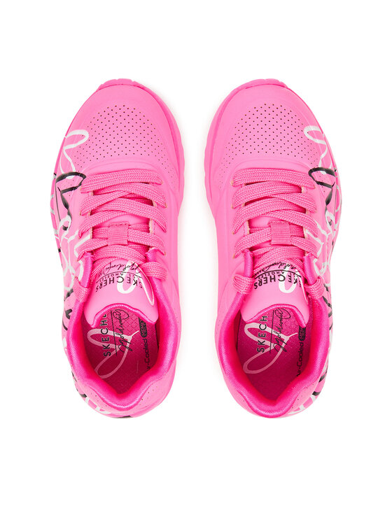 Skechers Zapatillas Skechers Uno Lite-Metallic Love 314067L/HPMT Rosa