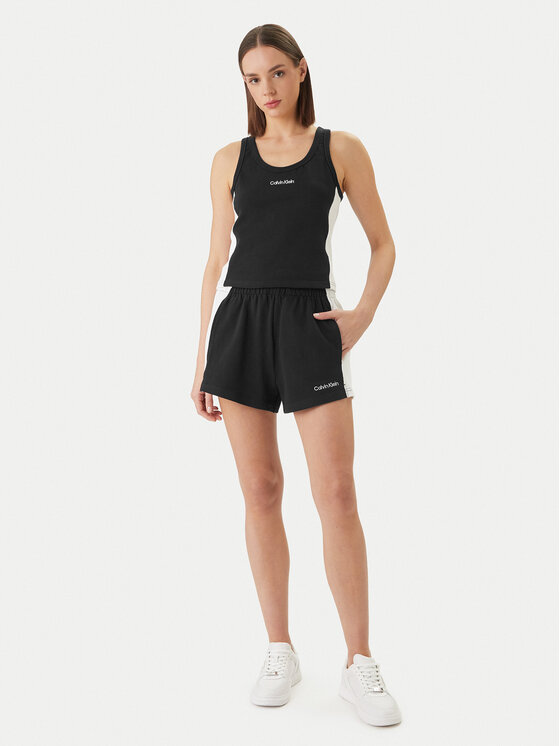Calvin Klein Swimwear Calvin Klein Swimwear Top LV00Q61152 Negro Slim Fit