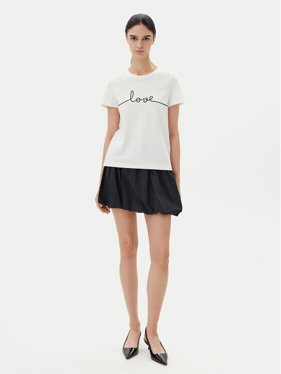Vero Moda Vero Moda Футболка Kami 10332587 Білий Relaxed Fit