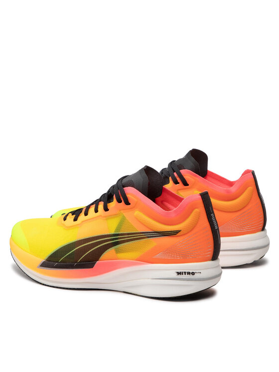 Puma Παπούτσια για Τρέξιμο Puma Deviate Nitro Elite Fireglow 377602 01 Κίτρινο
