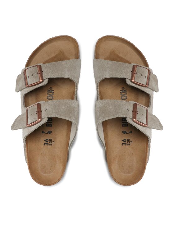 Birkenstock Шльопанці Birkenstock Arizona Bs 51463 Сірий