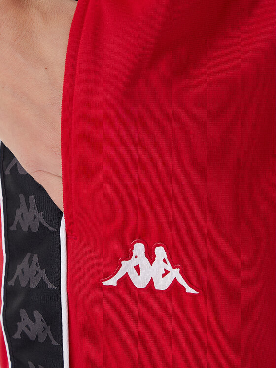 Kappa Kappa Pantaloni da tuta cz303R5K0 Rosso Slim Fit