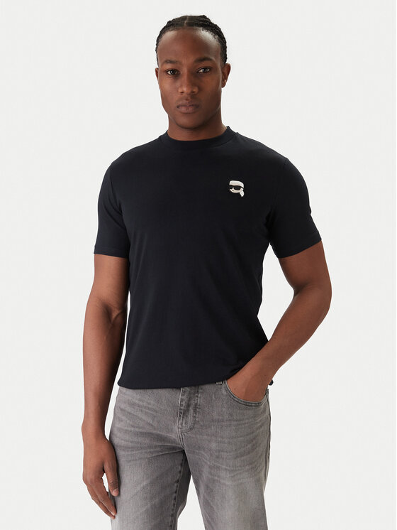 KARL LAGERFELD KARL LAGERFELD Camiseta 755710 561224 Azul marino Regular Fit