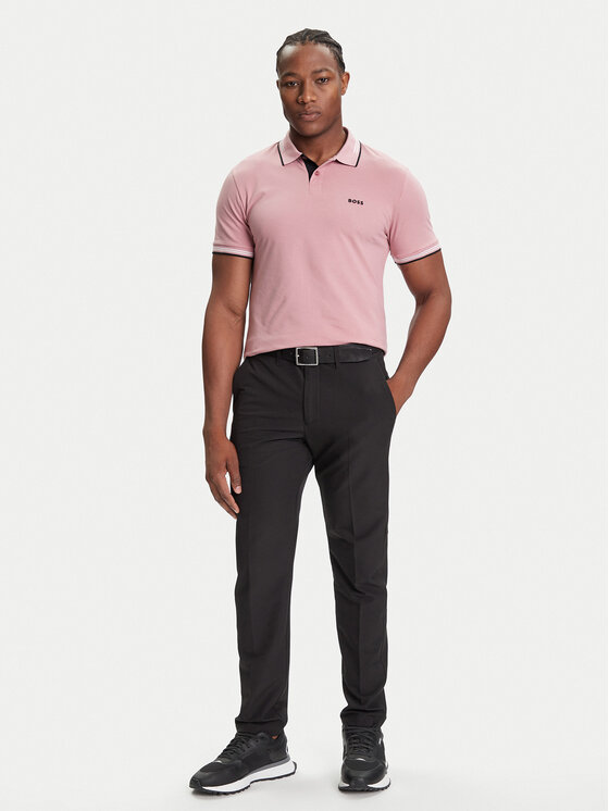 BOSS BOSS Polo Paul 50506193 Rosa Slim Fit