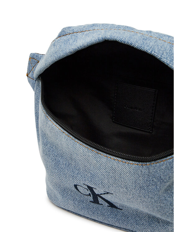 Calvin Klein Torbica za okrog pasu﻿ Calvin Klein Ckj Denim Waistbag LV04G3149G Svetlo modra