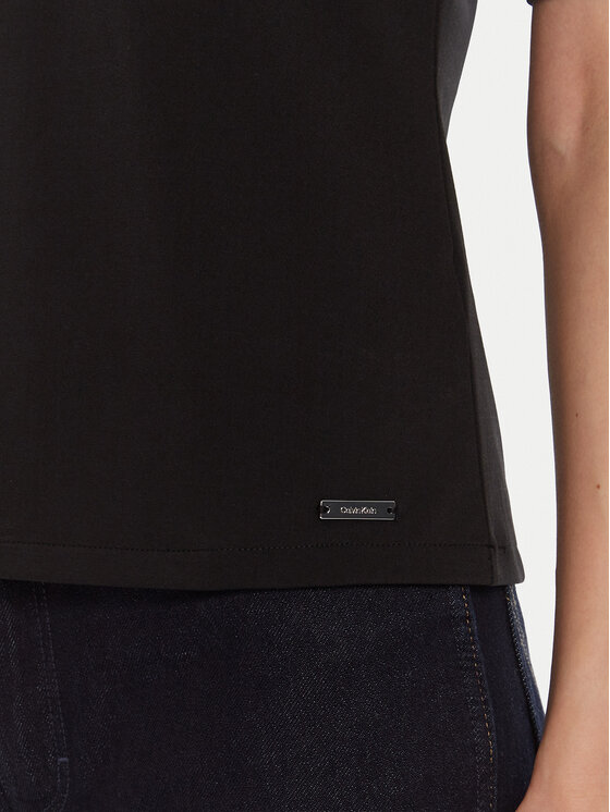 Calvin Klein Calvin Klein Polo LV044C221G Nero Slim Fit
