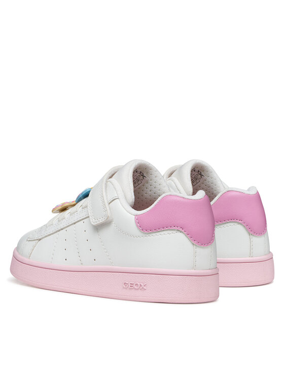Geox Sneakers Geox J Eclyper Girl J65LRF 000BC C1364 M Bianco