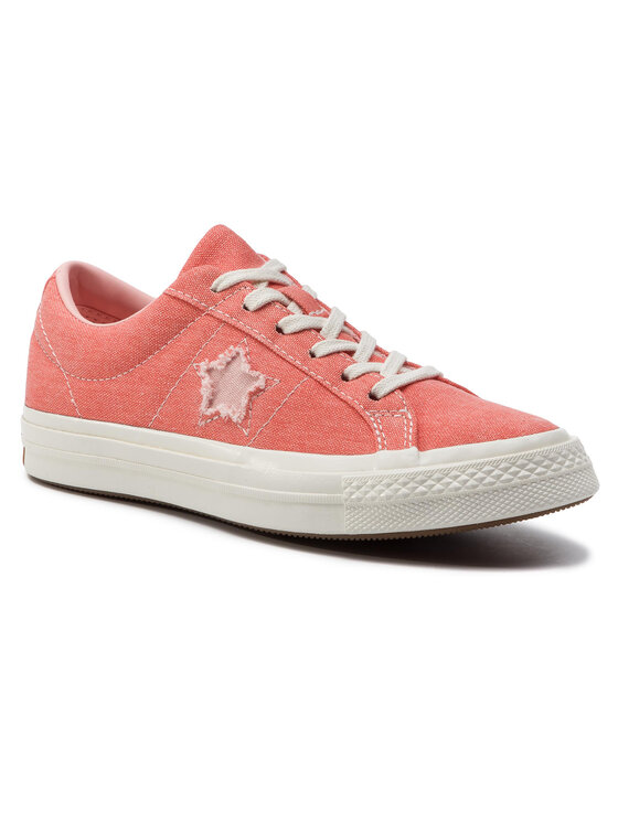 Converse Tenisky Converse One Star Ox 164362C Oranžová