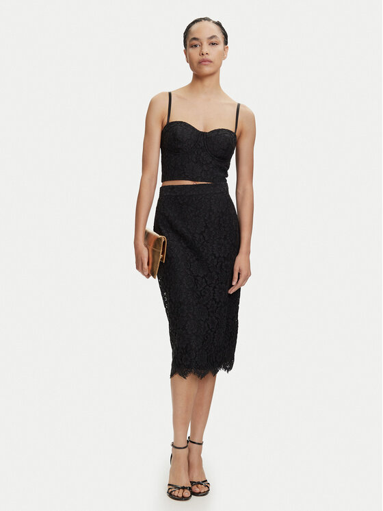 Guess Guess Top W5YH42 WHD00 Nero Regular Fit