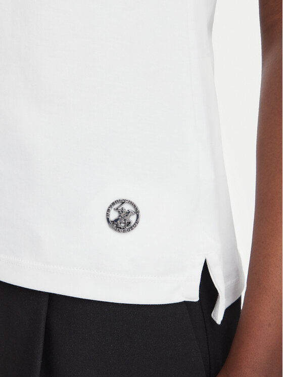 Beverly Hills Polo Club Beverly Hills Polo Club Polo L2601-HR Blanco Regular Fit