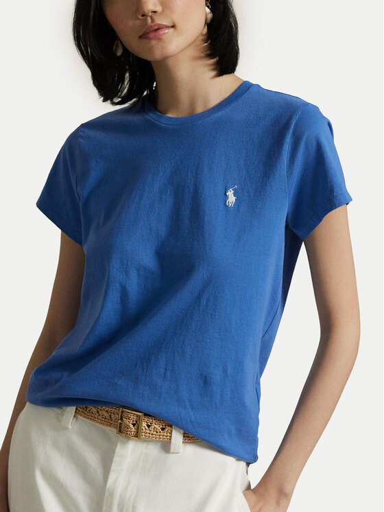 Polo Ralph Lauren Polo Ralph Lauren T-shirt 211898698034 Blu Straight Fit
