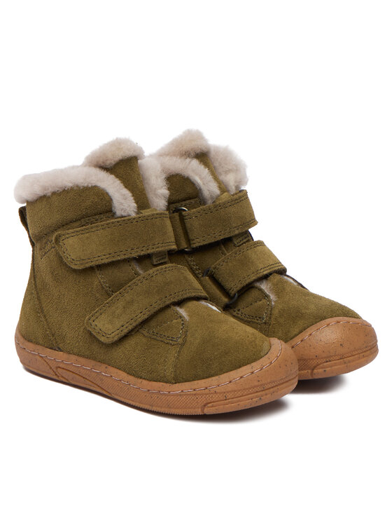 Froddo Čižmy Froddo Minni Suede G2110141-3 S Zelená