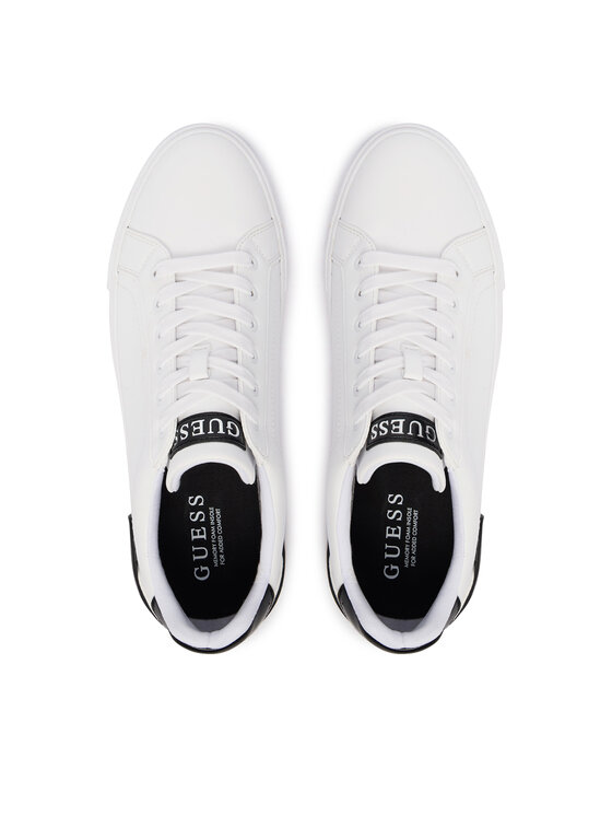 Guess Sneakersy Guess FMFPAN ELE12 Biały