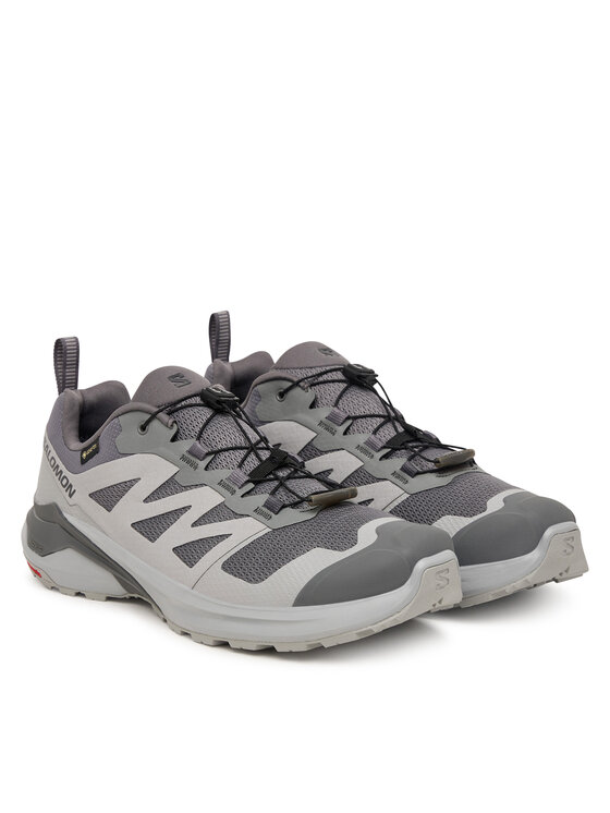 Salomon Παπούτσια πεζοπορίας Salomon X-Adventure GTX L45457600 Γκρι