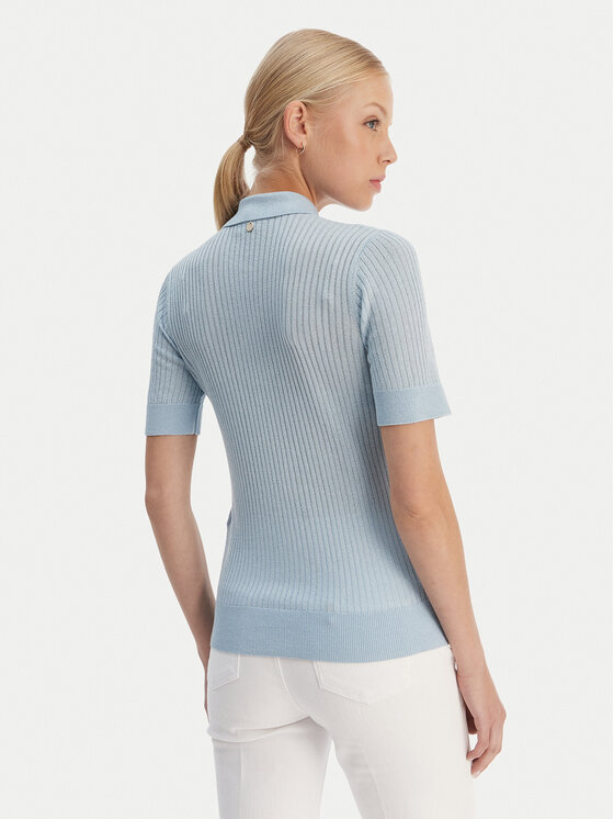Liu Jo Liu Jo Polo WA6285 MS46J Celeste Slim Fit
